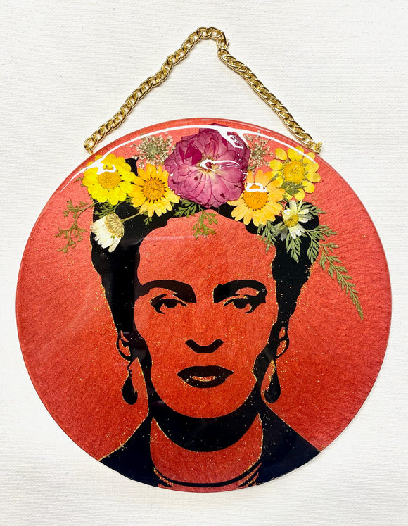 Frida Khalo Resin Wall Hanging!